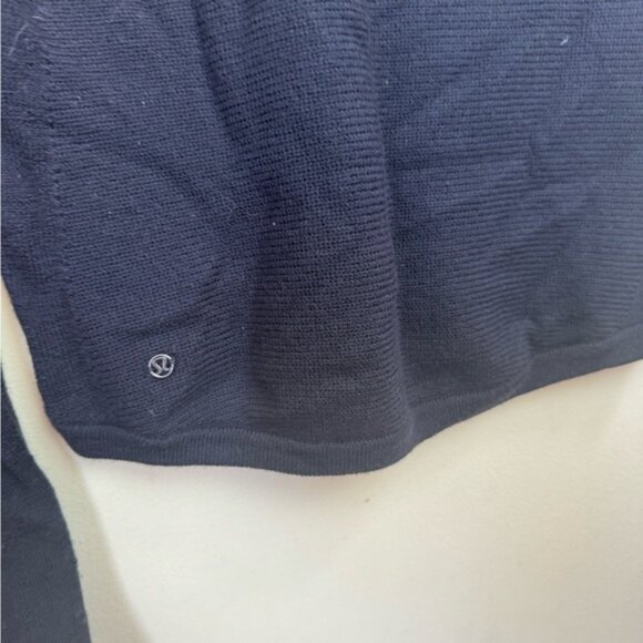 Lululemon Sit In Lotus Merino Wool Sweater Lightweight Knit Crew Top Minimal S - Picture 8 of 16